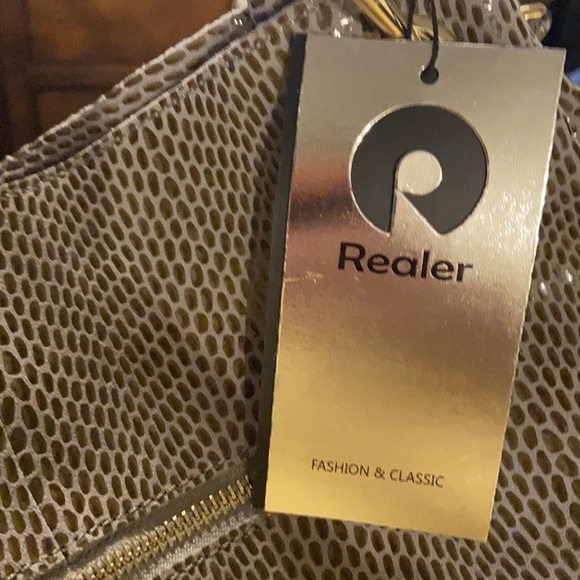 Snake style print Hobo Handbag - Picture 4 of 4